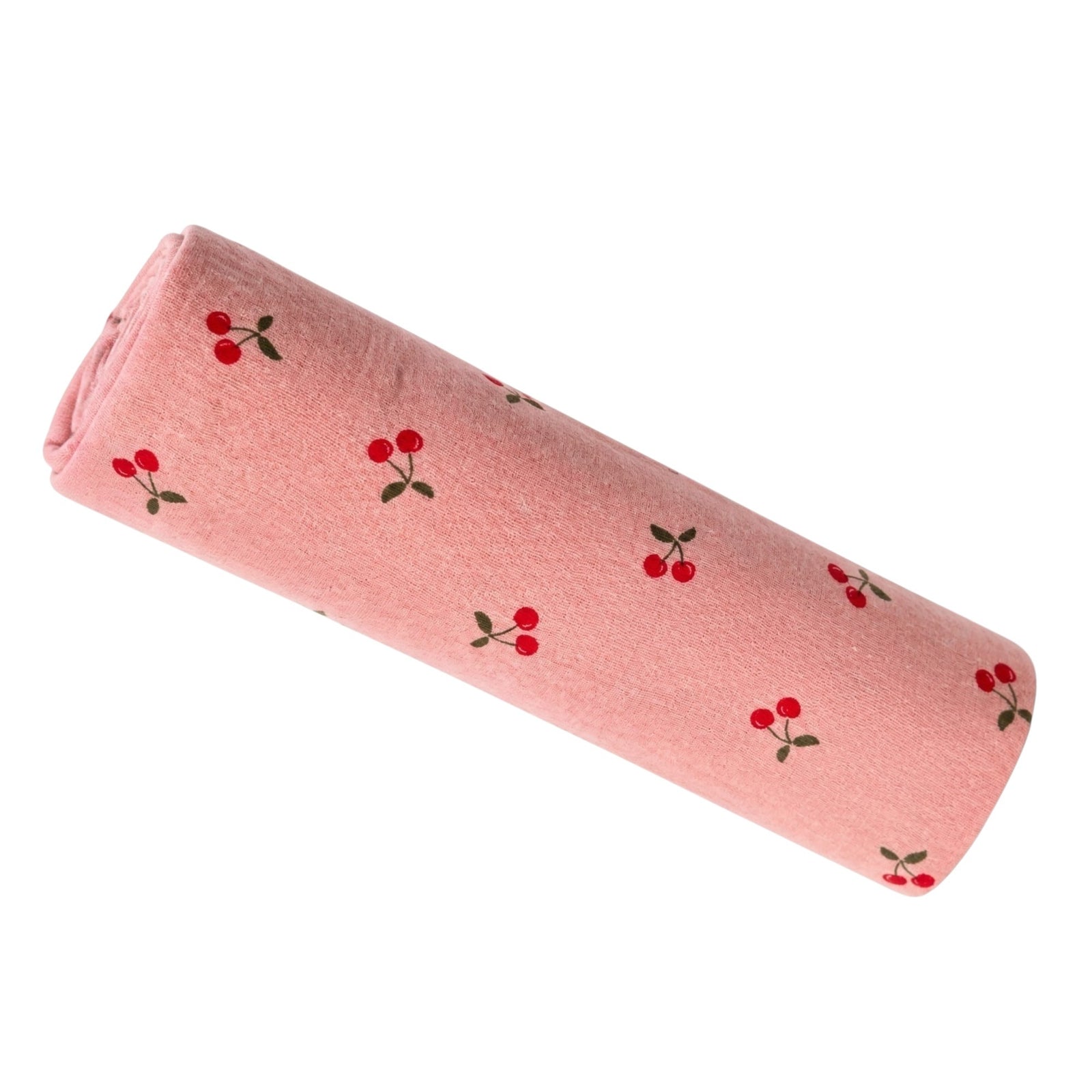 Muslin Swaddle 2 Layered - Pink Cherry (90 x 70 cm)